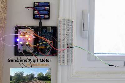 Sunshine Alert Meter