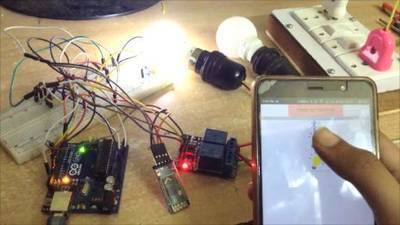 Home Automation Using HC-05 BT Module