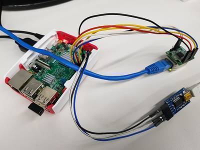 IoT Base Platform With RaspberryPi, WIZ850io : Echoback Application