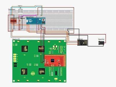 IOT Humidity And Temperature Display