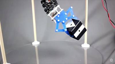 Case Western Reserve University researchers design soft, flexible origami-inspired robot