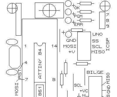 ATtiny 84 & 85 Programmer