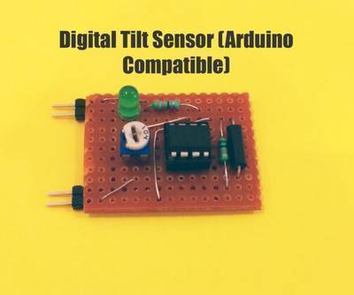 Digital Tilt Sensor (Arduino Compatible)