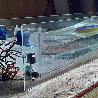 Arduino Wave Generator Tank