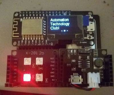 ESP32/X-Project Cheerlight Badge Using MQTT