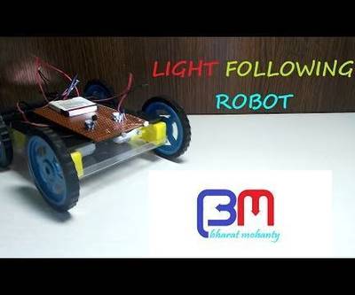 Light Following Robot