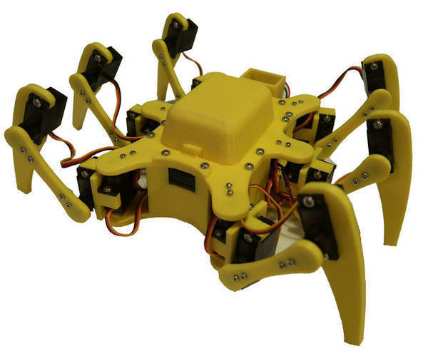 3D Printed 18DOF Hexapod