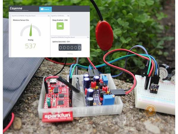 IoT Energy Harvester using Cayenne