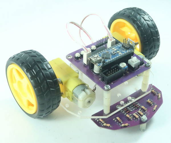 Line Follower Basic Using Arduino Nano