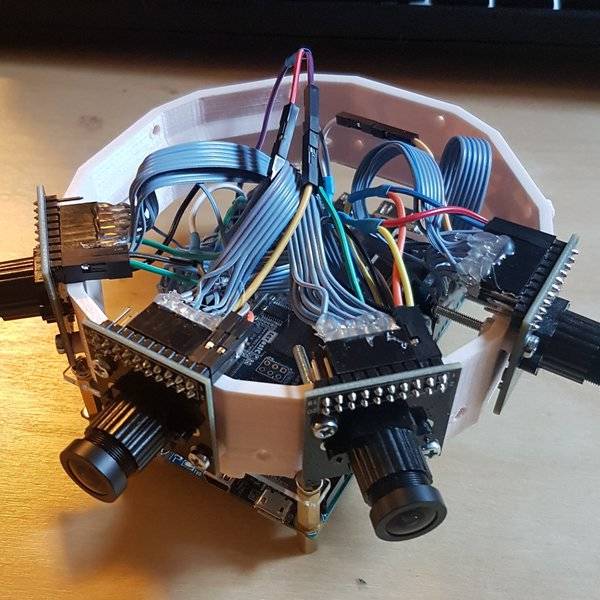 VR Camera: FPGA Stereoscopic 3D 360 Camera