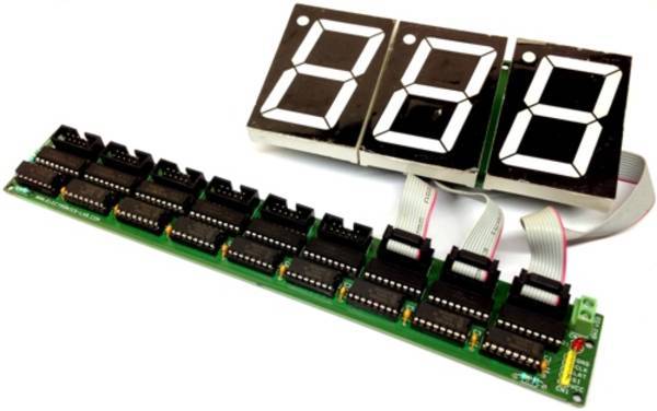 72 Channels Serial To Parallel Driver Board Using 74HC595 & ULN2803