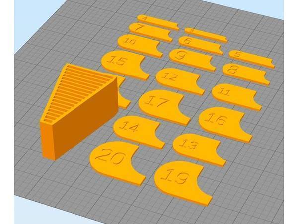 Parametric (Customizable) Radius Gauge