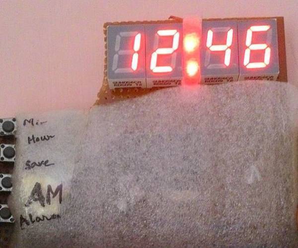 DIY Digital Clock Using Microcontroller (AT89S52 Without RTC Circuit)