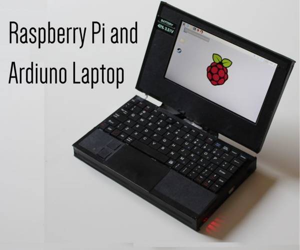 Raspberry Pi and Arduino Laptop