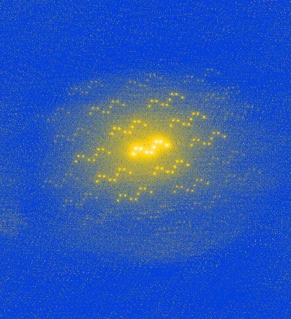 A space-time sensor for light-matter interactions