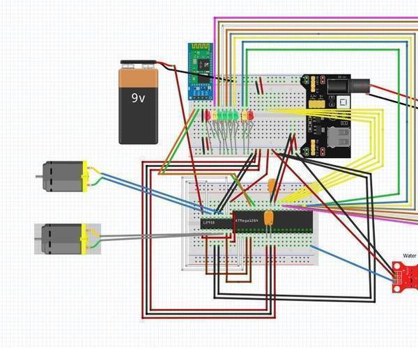 ATMega1284 Bottle Boat