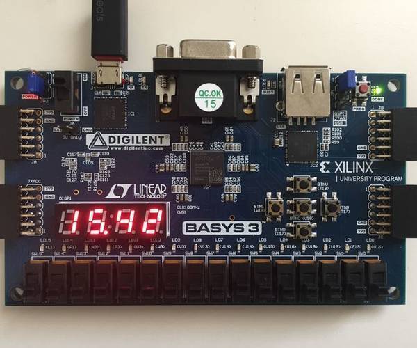 VHDL Stopwatch