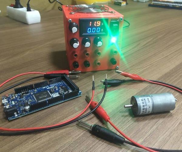 DIY, 3D Printed, Variable Power Supply 