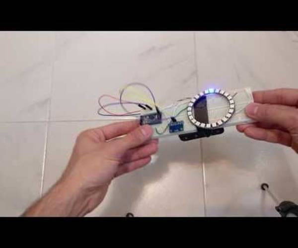 Gyroscope Fun With Neopixel Ring