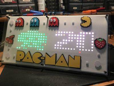 An Internet Connected Arcade Clock!