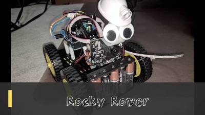 Rocky Rover: Robotic Vision System PixyCam & Arduino 101