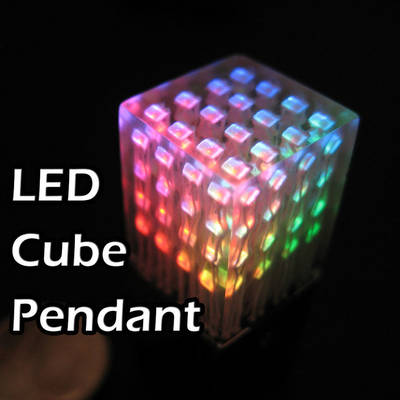 LED Cube Pendant - Worlds Smallest LED Cube