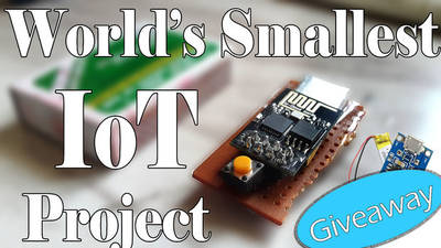 World's Smallest IoT Project