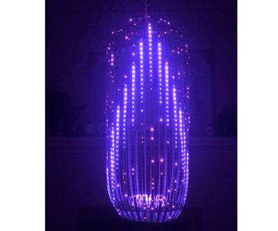 Reactive LED Pendant