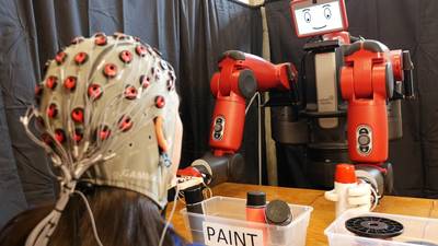 Brain-controlled robots