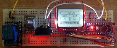 Arduino Programable Thermostat