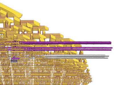 X-rays Map the 3D Interior of Integrated Circuits