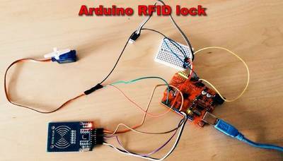 Arduino RFID Lock With RC522 - MIFARE Protocol 13.56 Mhz