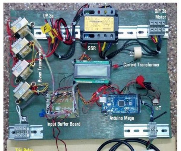 Motor Management System for Hoisting Application Using  Arduino Mega 2560 and IoT