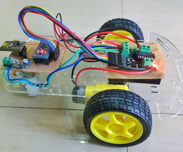 RC Toy Car Using NRF24L01