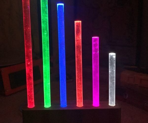 WiFi Controlled Acrylic Lamp