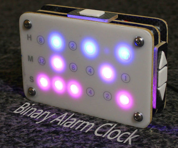 DIY Binary Alarm Clock