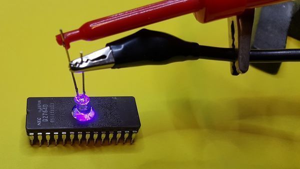 Improvising an EPROM programmer