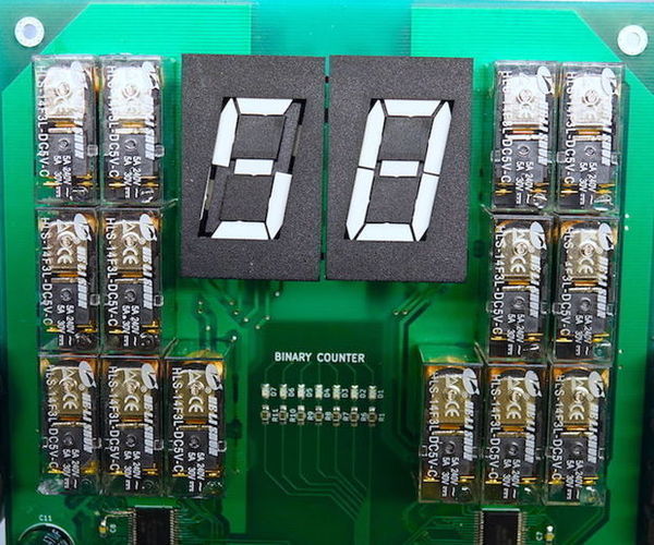 Electromechanical Decimal To Binary To Hexadecimal Converter