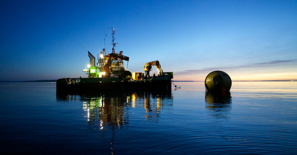 Wave energy device tests begin in North Atlantic