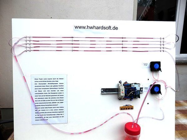 Crazy Arduino Hose Display