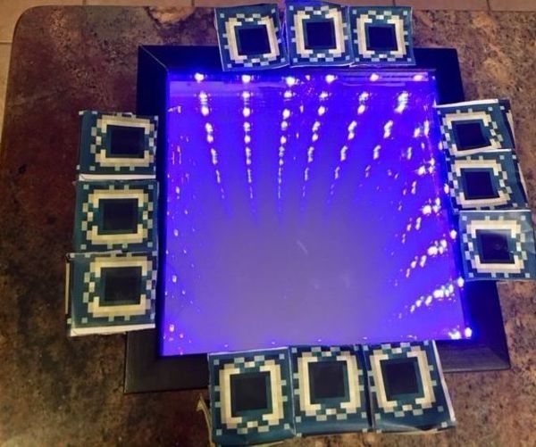 Minecraft End Portal Infinity Mirror