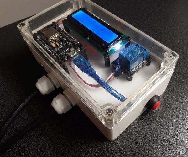 Propagator Thermostat Using ESP8266/NODEMCU And Blynk