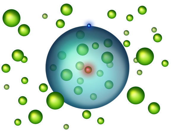 Exotic State of Matter: An Atom Full of Atoms