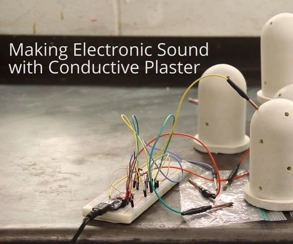 Making Electronic Sound With Conductive Plaster