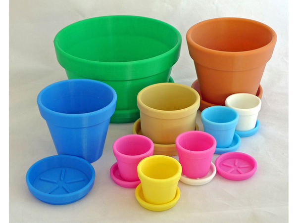 Customizable Flower Pot - Classic Style