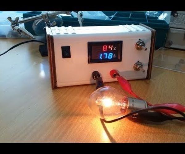 Variable Voltage And Current Power Supply