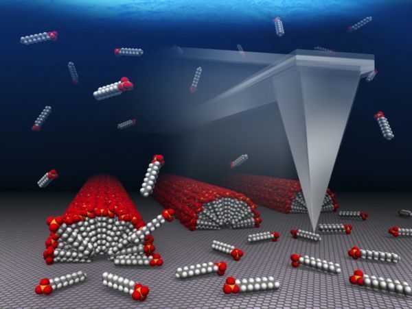 Scientists control molecular alignment on a graphene surface ~ A fluke discovery could pave the way towards improved graphene-based electronics