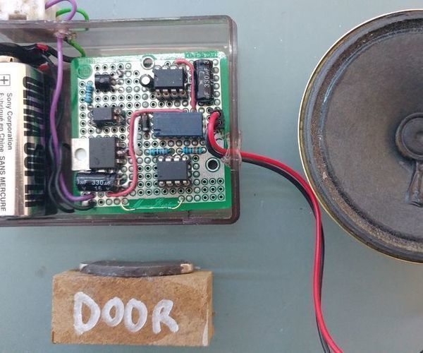 Door Alarm With Attiny