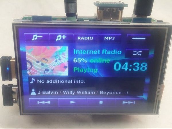 Raspberry Pi Internet Radio and MP3 Player