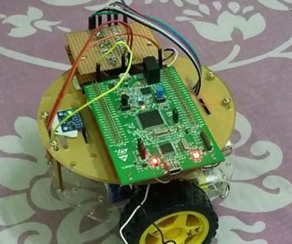 Self Balancing Robot Using PID Algorithm (STM MC)